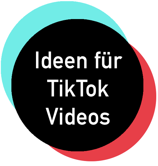 Ideen für Videos auf TikTok.