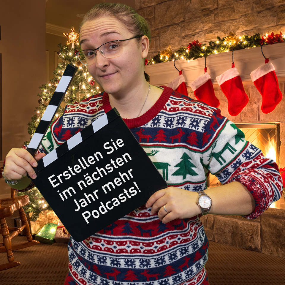 Pionierin Elena sagt, dass Sie sich im kommenden Jahr um mehr Podcasts kümmern sollten.