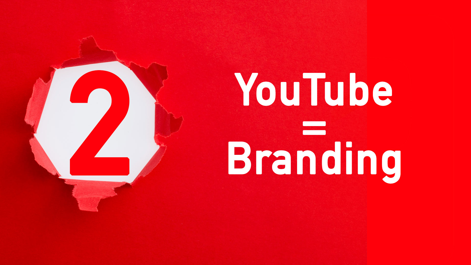 YouTube Videostrategie 2: YouTube = Branding.