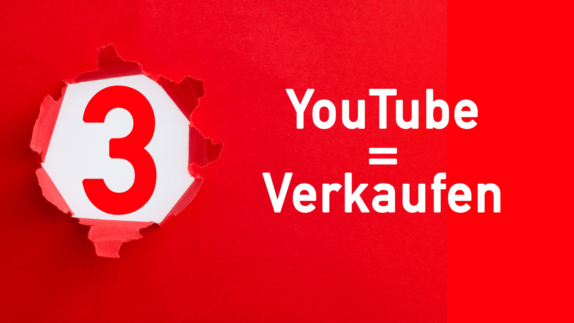 YouTube Videostrategie 3: YouTube = Verkaufsplattform.