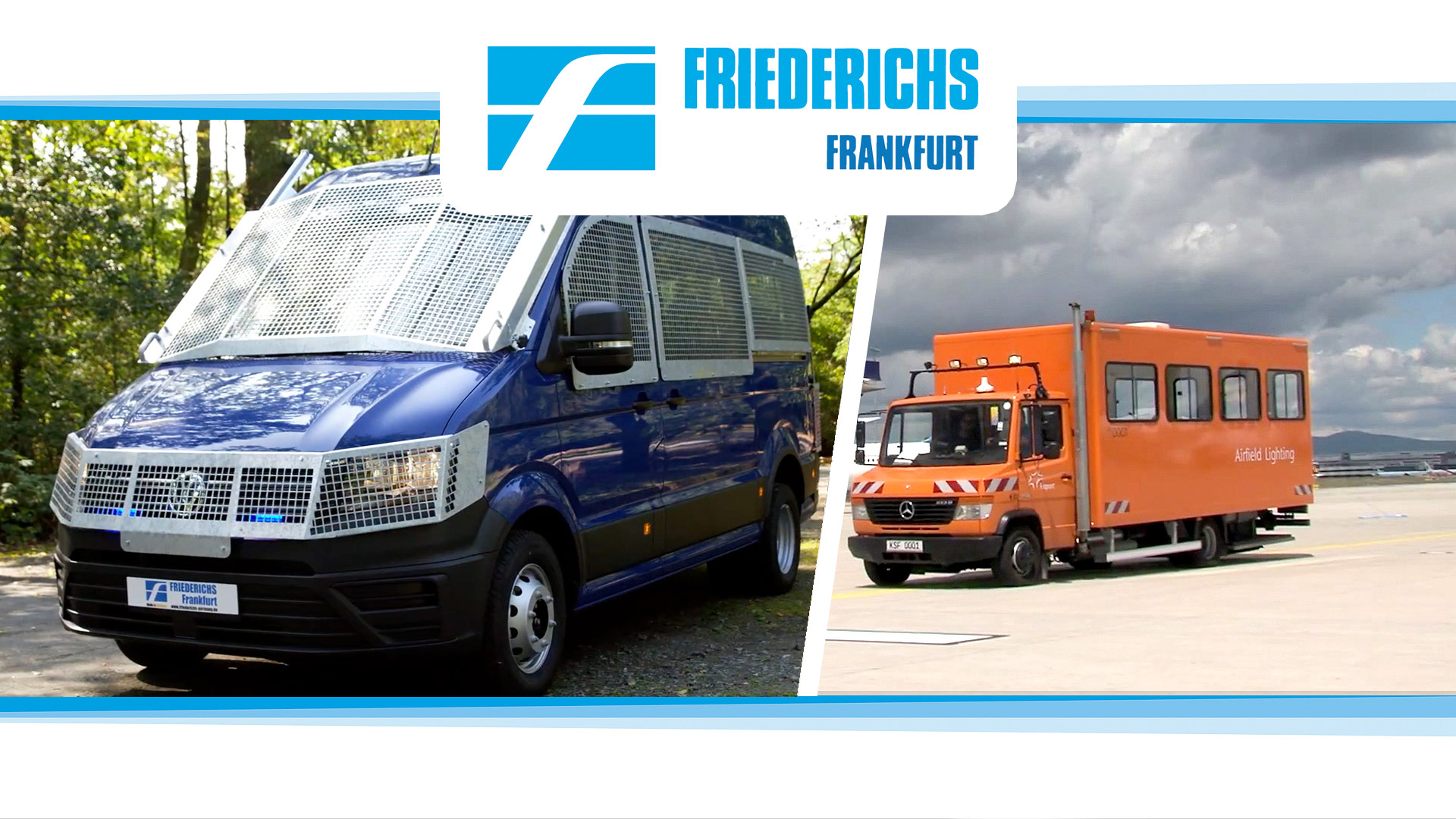 Seit 2011 produzieren wir für die Carl Friederichs GmbH Videos im Sonderfahrzeugbau.